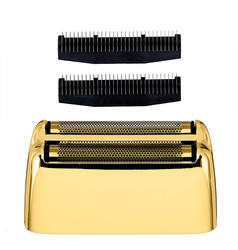 BaBylissPRO Barberology Professional FXRF2G GOLDFX Replacement Double Foil Shaver Head with 2 Cutters